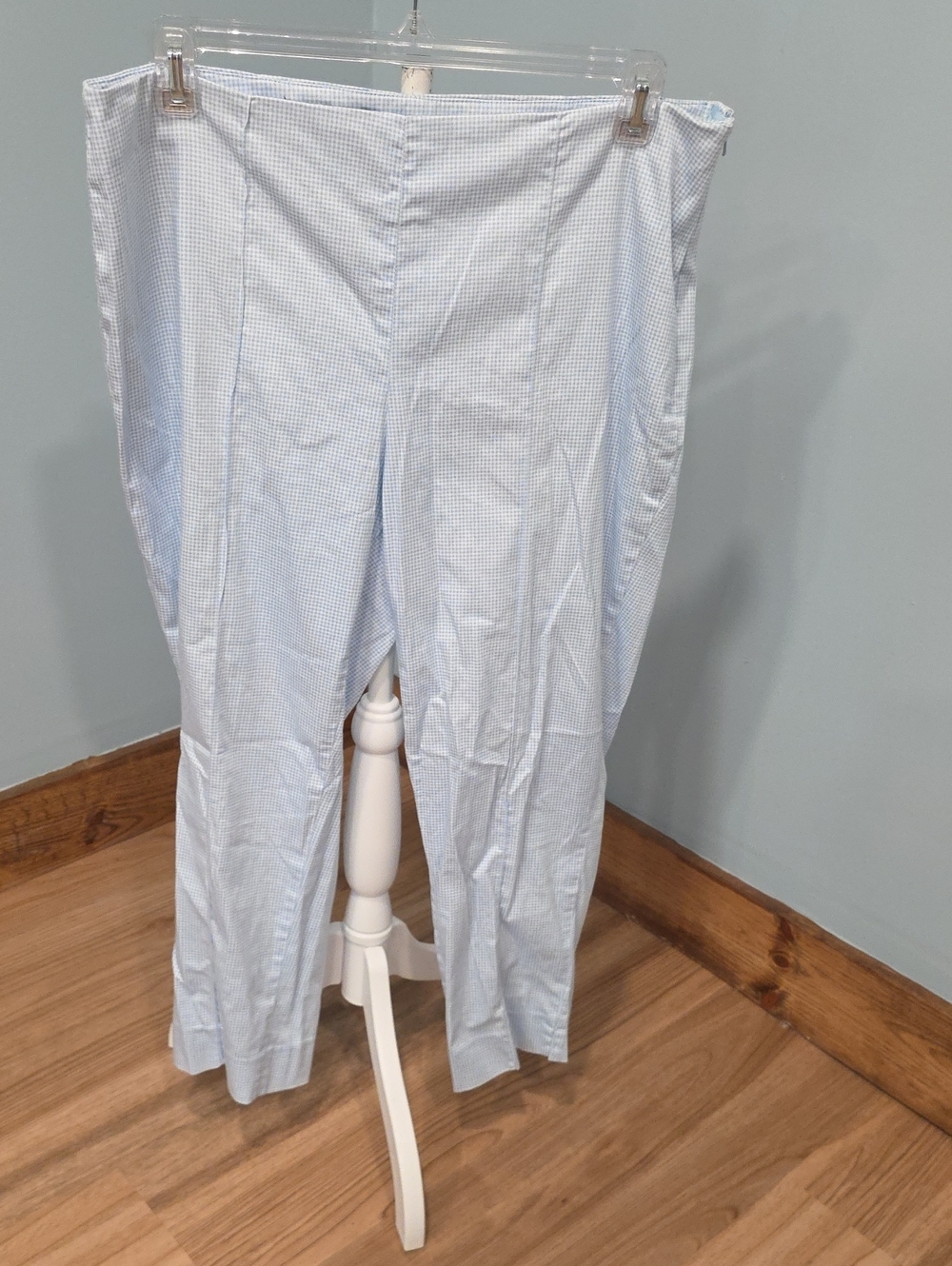 Brooks Brothers Gingham Checked Cropped Pant 16